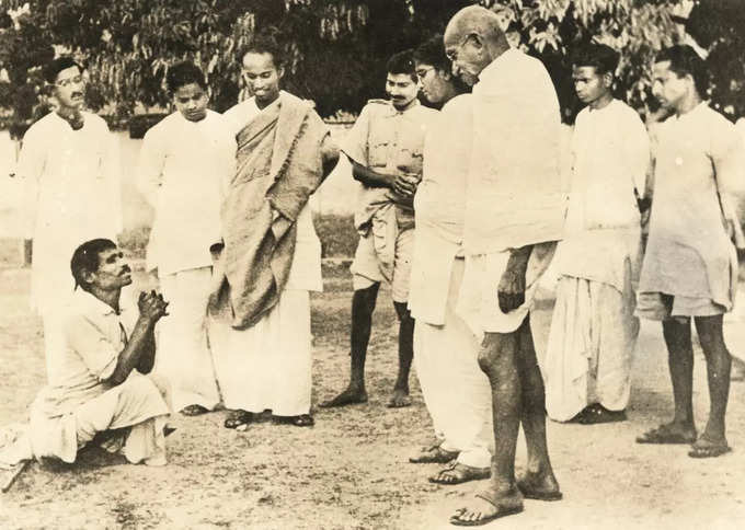 गांधी का दौरा