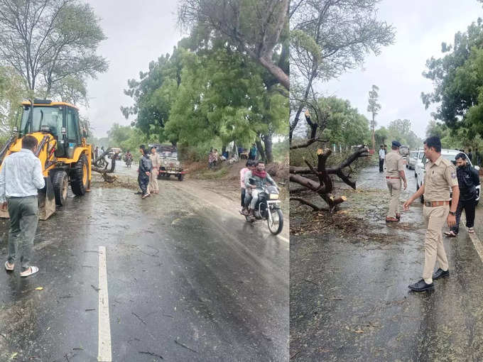 मोर्चे पर पुलिस 