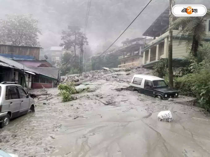 ​সিকিমে প্রকৃতির ভয়ংকর রূপ​