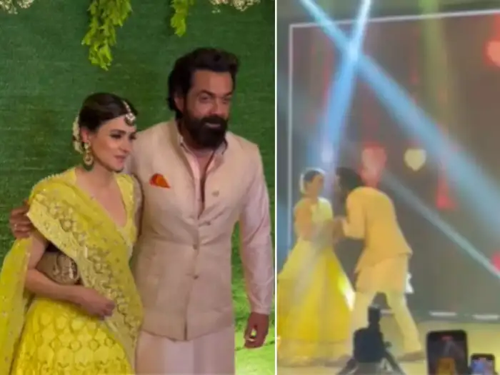 bobby deol with wife bobby deol with wife