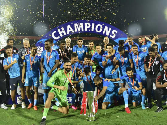 Intercontinental Cup: भारत ने दूसरी बार जीता इंटरकोंटिनेंटल कप,लेबनन को फाइनल में 2-0 से हराया