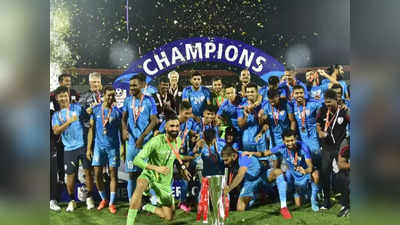 Intercontinental Cup: ભારતીય ફૂટબોલ ટીમે બીજી વખત જીત્યો ઈન્ટરકોન્ટિનેન્ટલ કપ, લેબેનોનને ફાઈનલમાં 2-0થી હરાવ્યું 