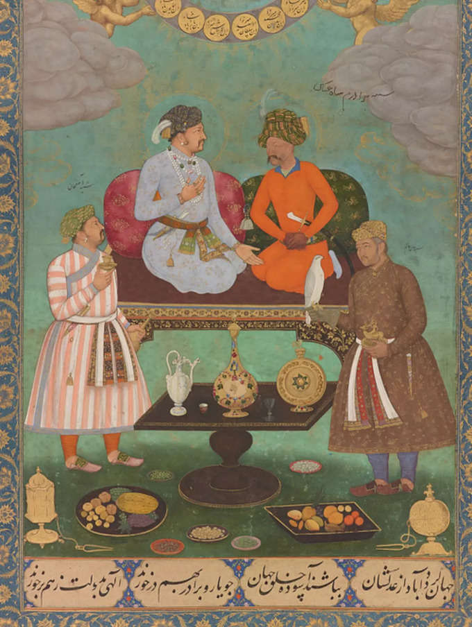 Jahangir Entertains Shah Abbas