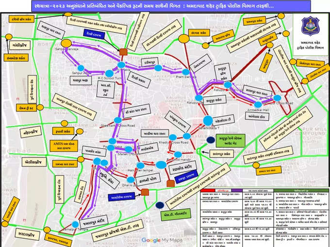 Rath Yatra Route