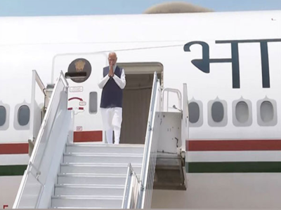 PM Modi US Visit: ન્યૂયોર્ક પહોંચ્યા PM મોદી, ભારતીય સમુદાયના લોકોએ કર્યું ઉત્સાહપૂર્વક સ્વાગત 