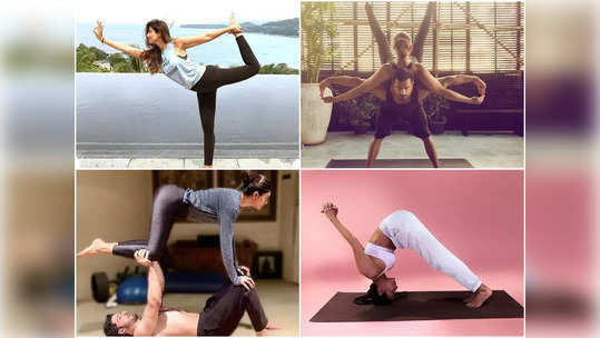 International Yoga Day 2023 : ஷில்பா ஷெட்டி முதல் சன்னி லியோன் வரை 40 வயதிலும் 20 போல் இளமையாக இருக்கும் பாலிவுட் நடிகைகள்