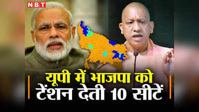लोकसभा चुनाव 2024: यूपी की ये 10 सीटें जो BJP को दे रही टेंशन, असुरक्षित सीटों को जीतने का जोर, जानिए तैयारी