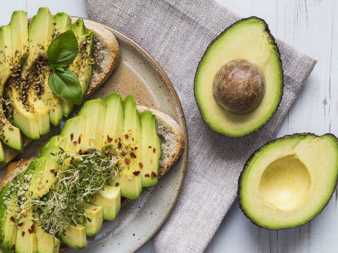 ​முழுதானிய பிரட் - அவகேடோ டோஸ்ட் (whole grain bread with avacado toast)