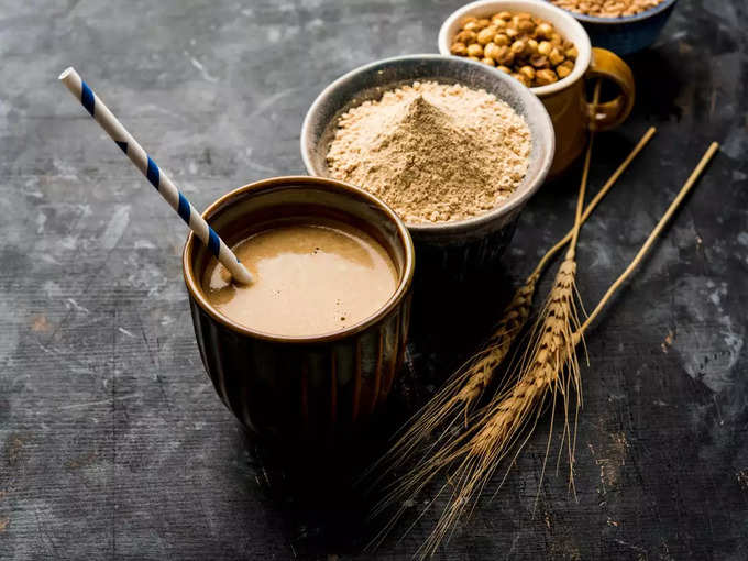 ​பொட்டுக்கடலை சர்பத் (sattu sharbat - roasted bengal gram drink)