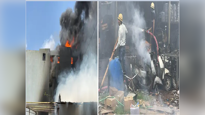 Fire In Rajkot: રાજકોટના રાજકમલ ફર્નિચરના ગોડાઉનમાં આગ, 70 લાખનો માલ બળીને ખાખ