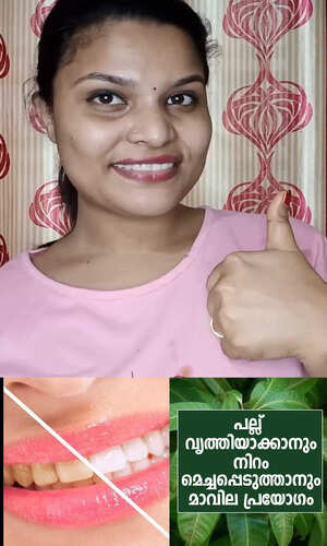 samayam/health/mango-leaf-paste-to-clean-your-teeth