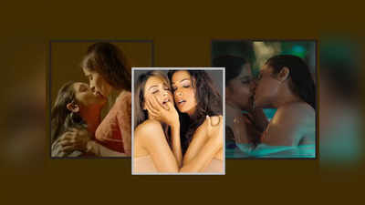 प्रिया आणि सईच्या आधीही या अभिनेत्रींनी दिलेत लेस्बियन किसिंग सीन