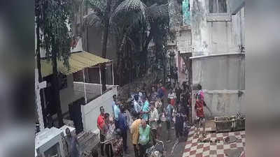 VIDEO: मुंबईत मोठी दुर्घटना; मिरवणूक सुरू असतानाच इमारतीची बाल्कनी कोसळली, पती-पत्नीचा मृत्यू