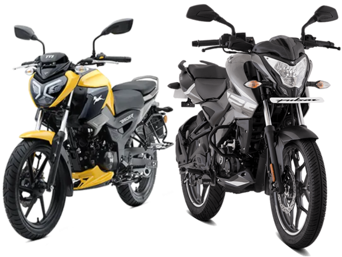 TVS Raider 125 vs Bajaj Pulsar NS 125 Price