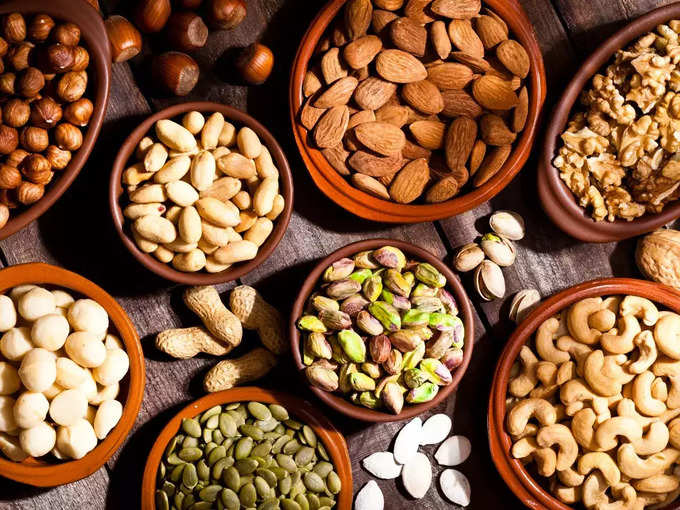 நார்ச்சத்துக்கள் கொண்ட நட்ஸ் மற்றும் விதைகள் (fibre rich nuts and seeds)