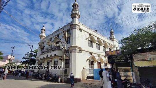 bakrid festival special prayer today at ilangadai area in nagercoil