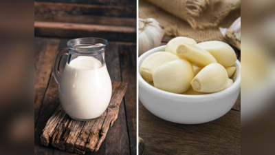 दूध आणि लसूण खाण्याचे फायदे; कोलेस्ट्रॉल-बद्धकोष्ठतेसारख्या ६ समस्या होतील चुटकीसरशी दूर