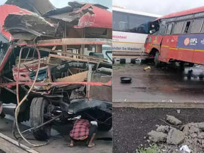 Mumbai Goa Highway Accident: मुंबई-गोवा हाईवे पर 2 बसों की जोरदार भिड़ंत, 3 यात्रियों की हालत गंभीर