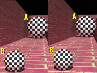 Optical Illusion Image: बॉल के साइज को देखकर बताएं कौन सा बड़ा है? केवल तेज बुद्धि वाले ही समझ पाएंगे ट्रिक