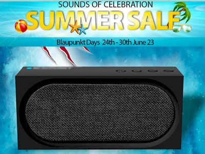 Amazon Sale Offers: पोर्टेबल Blaupunkt Speakers की शुरुआती कीमत है 899 रुपये, सेल से लें डिस्‍काउंट का फायदा