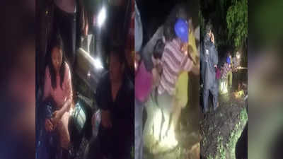 Sindhudurg News: करुळ घाटात किर्रर्रर्र अंधार, गाडीवरचा कंट्रोल सुटला अन् नवरा-बायको गाडीसकट ३५० फूट खोल दरीत