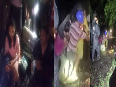 Sindhudurg News: करुळ घाटात किर्रर्रर्र अंधार, गाडीवरचा कंट्रोल सुटला अन् नवरा-बायको गाडीसकट ३५० फूट खोल दरीत
