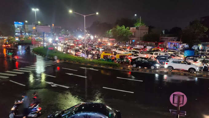 Heavy Rain in Ahmedabad City