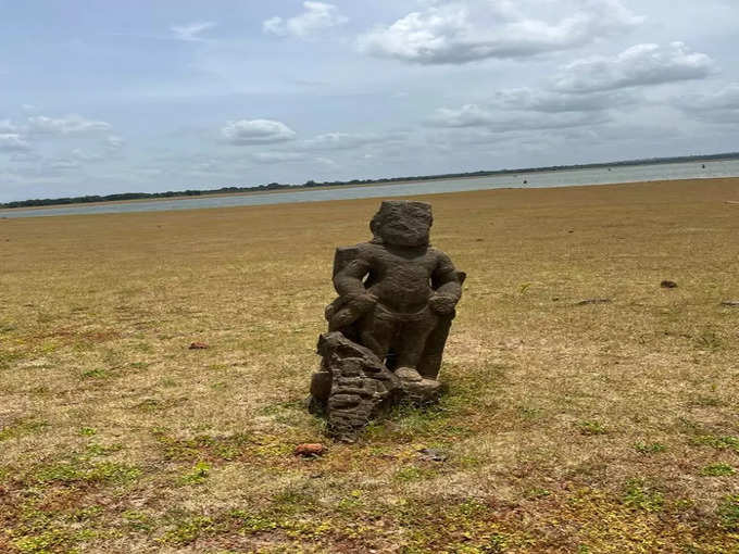 डैम बनने के बाद जलमग्न हुए मंदिर