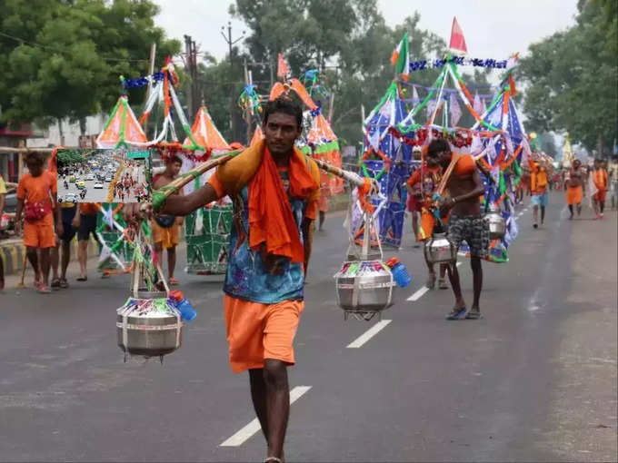 गाजियाबाद में कांवड़ के हैं दो मुख्य मार्ग