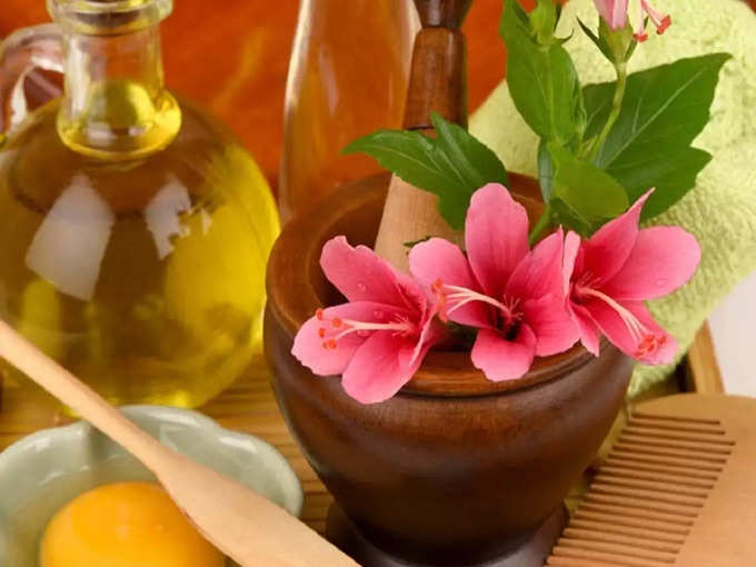 ​முடி வளர்ச்சிக்கு செம்பருத்தி எண்ணெய் (hibiscus oil for hair growth)