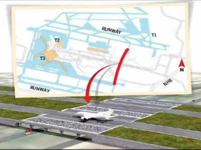 दिल्ली एयरपोर्ट पर देश का पहला एलिवेटेड टैक्सी-वे हुआ तैयार, जल्द होगा शुरू