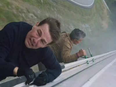आ गया Tom Cruise की Mission Impossible 7 का फर्स्ट रिव्यू, खतरनाक ट्रेन सीक्वेंस के BTS वीडियो ने उड़ाए होश
