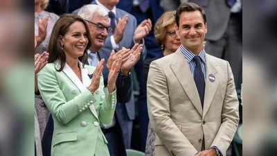 Roger Federer Controversy : রাজ রানির শরীরে হাত! উইম্বলডনে জোর বিতর্কে ফেডেরার