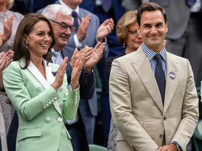 Roger Federer Controversy : রাজ রানির শরীরে হাত! উইম্বলডনে জোর বিতর্কে ফেডেরার