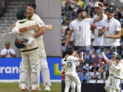 The Ashes: मिचेल मार्श का शतक, ऑस्ट्रेलिया ने 23 रन बनाने में खोये 6 विकेट, इंग्लैंड को भी लगे बड़े झटके