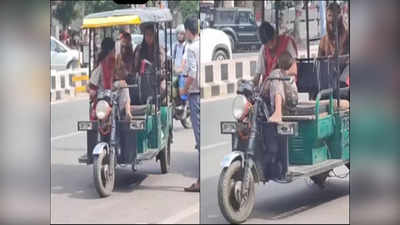 Viral Video: এক হাতে সন্তান, আরেক হাতে টোটোর হাতল! মায়ের জীবন সংগ্রামকে কুর্নিশ নেটপাড়ার, রইল ভিডিয়ো