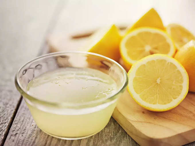 ​எலுமிச்சை சாறு (lemon juice) 