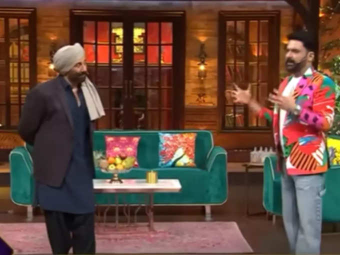 sunny deol in kapil sharma show