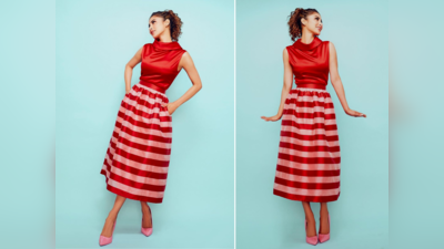 Mouni Roy Fashion: રેડ ટોપ અને લોન્ગ સ્કર્ટ પહેરી મૌની રોય બની બાર્બી, ઇન્ટરનેશનલ ફેશન હાઉસ માટે કરાવ્યું ફોટોશૂટ