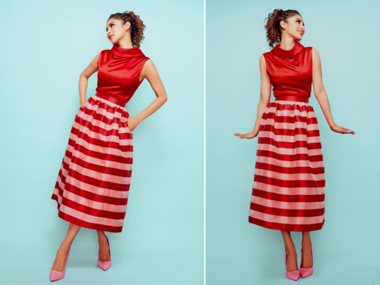 Mouni Roy Fashion: રેડ ટોપ અને લોન્ગ સ્કર્ટ પહેરી મૌની રોય બની બાર્બી, ઇન્ટરનેશનલ ફેશન હાઉસ માટે કરાવ્યું ફોટોશૂટ 