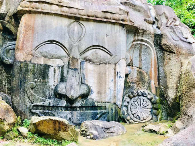 திரிபுரா சிவன் சிலை