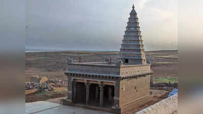 ४६ वर्षांनंतर पहिल्यांदाच मंदिर आले पूर्णपणे पाण्याबाहेर, दर्शनासाठी भाविकांची उसळली गर्दी