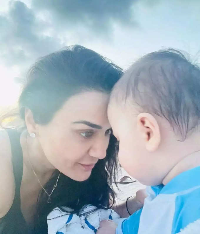 preity zinta kids