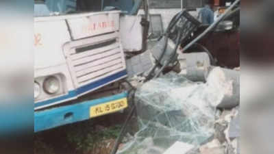 KSRTC Bus Accident: കെഎസ്ആർടിസി ബസ് നിയന്ത്രണം വിട്ട് മതിലിൽ ഇടിച്ചു; 10 പേർക്ക് പരിക്ക്