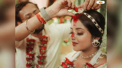 Shruti Das Wedding : ছিলাম, হলাম, থাকব! প্রতিশ্রুতি স্বর্ণেন্দুর সিঁদুরে রাঙা শ্রুতির