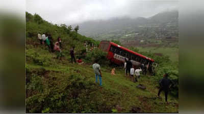 Nashik Bus Accident : सप्तश्रृंगी घाटात भीषण अपघात, २२ प्रवाशांसह बस दरीत कोसळली, एकाचा मृत्यू