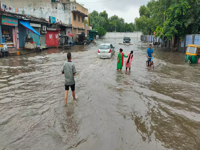 Gujarat Rain: પેટર્ન બદલાતા કચ્છ-સૌરાષ્ટ્રમાં સૌથી વધુ વરસાદ, હજુ ચોમાસું બે મહિના જામશે!