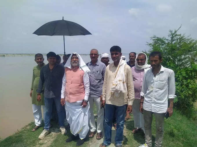 सरयू नदी के तटीय इलाकों में कृषि योग्य भूमि हो रहे कटान, गांवों पर भी खतरा - राम गोविंद चौधरी