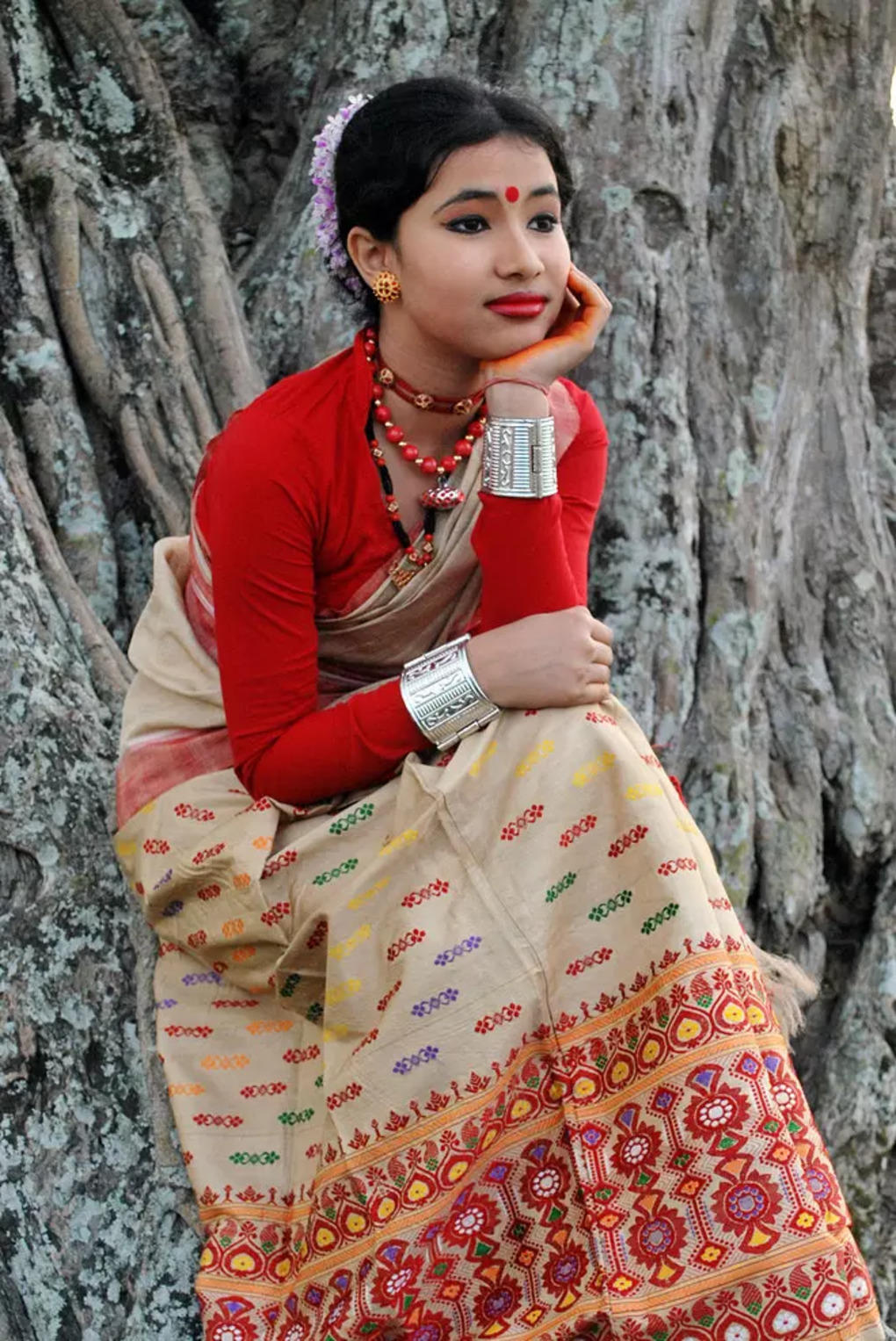 mekhela chador saree