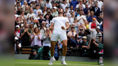 Wimbledon: 20 साल के कार्लोस अल्कराज पहली बार विंबलडन के सेमीफाइनल में, रोहन बोपन्ना भी कर रहे कमाल